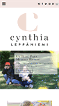 Mobile Screenshot of cynthialeppaniemi.com
